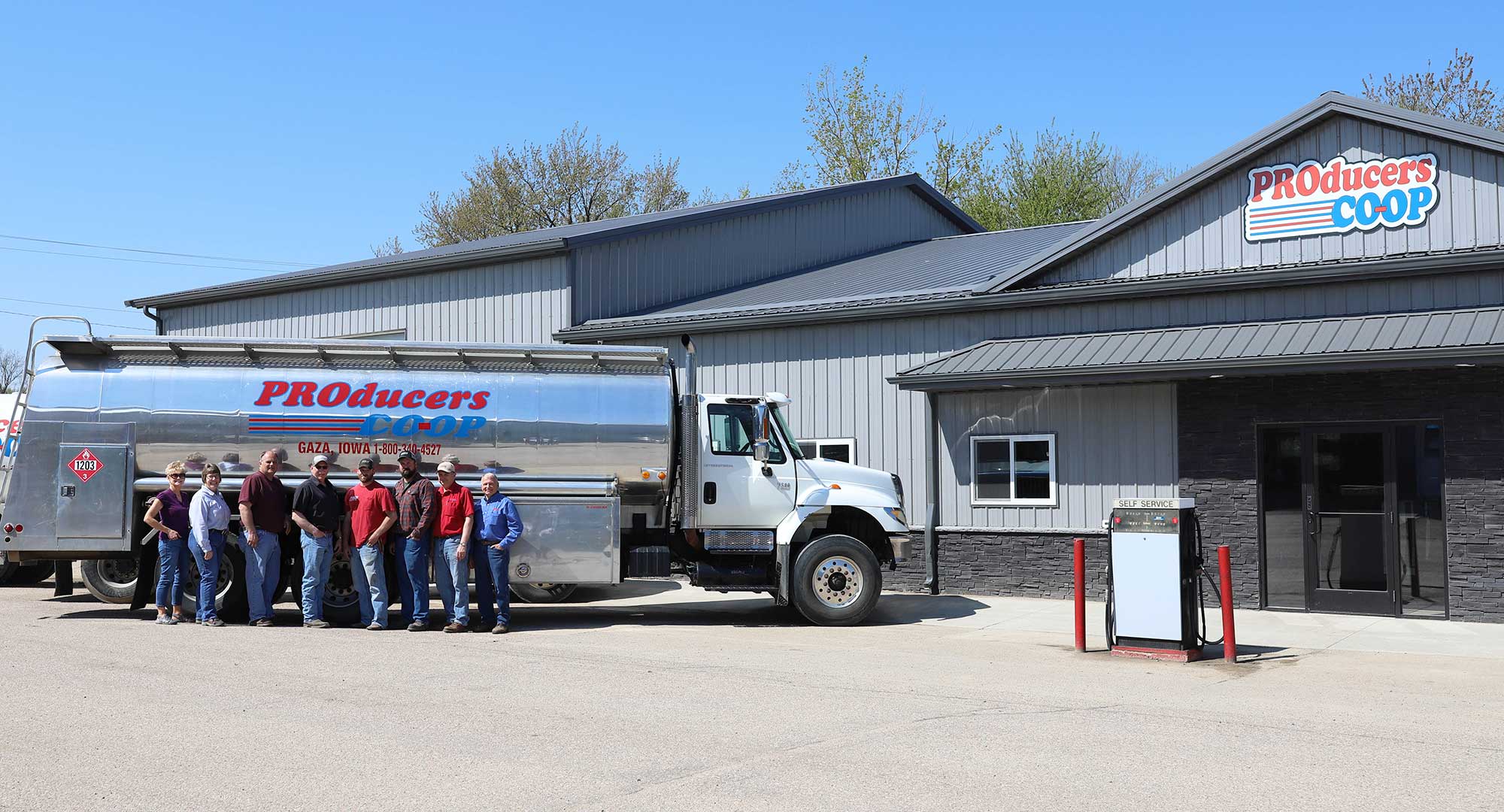 Producers Cooperative Co. Gaza, Iowa