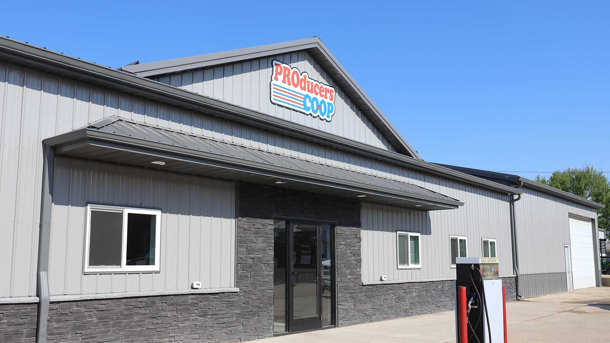 Producers Coop in Gaza, IA.